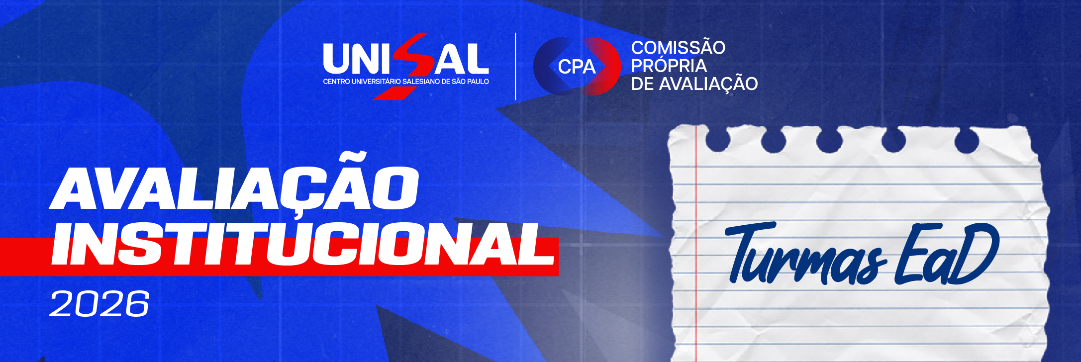 Avaliação Institucional - Turmas EaD